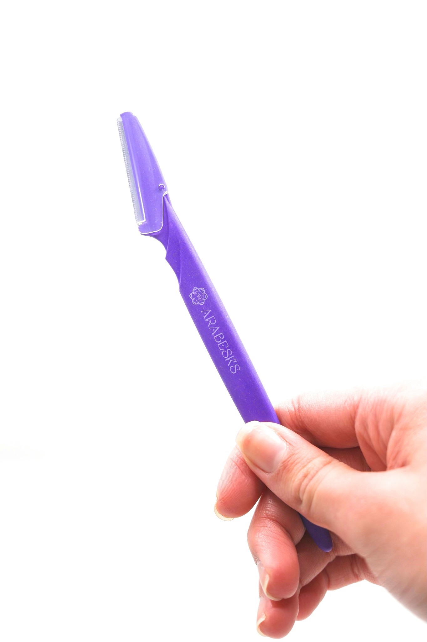 ARABESKS professional-grade purple dermaplaning tool
