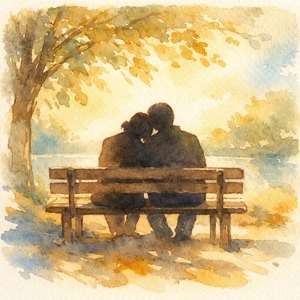 Two Christian leaders sitting together offering support and community