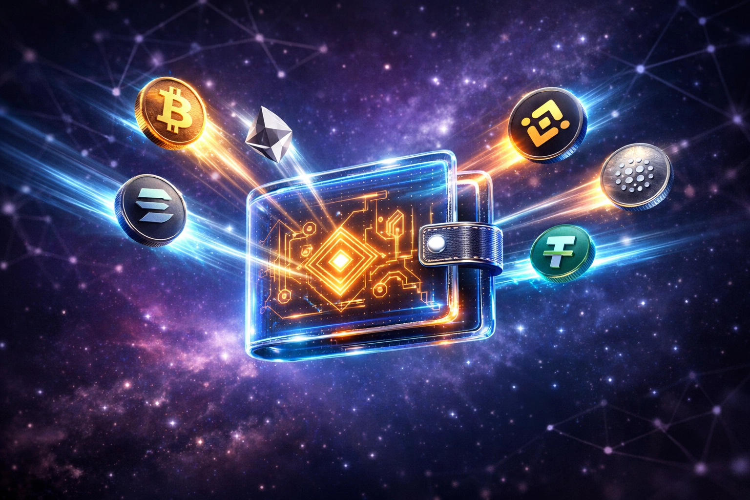 Crypto wallet receiving tokens directly for self-custody merchant payments