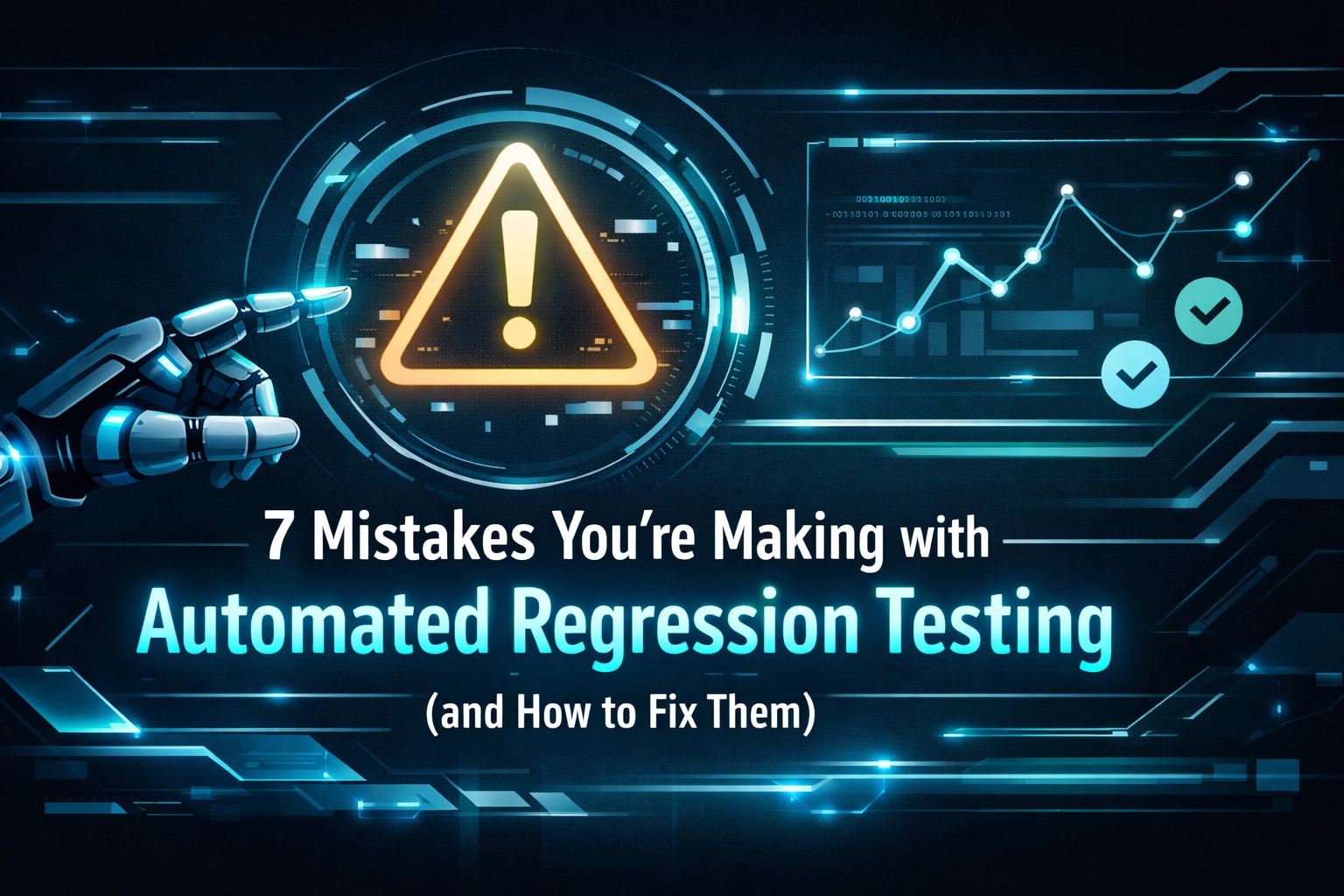 7 Mistakes You're Making with Automated Regression Testing (and How to Fix Them)