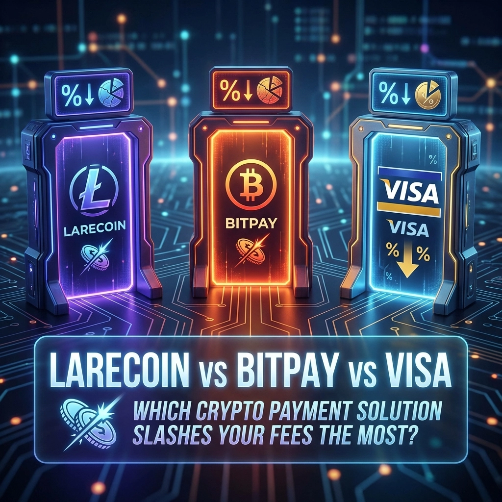 [HERO] Larecoin Vs BitPay Vs Visa: Which Crypto Payment Solution Slashes Your Fees the Most?