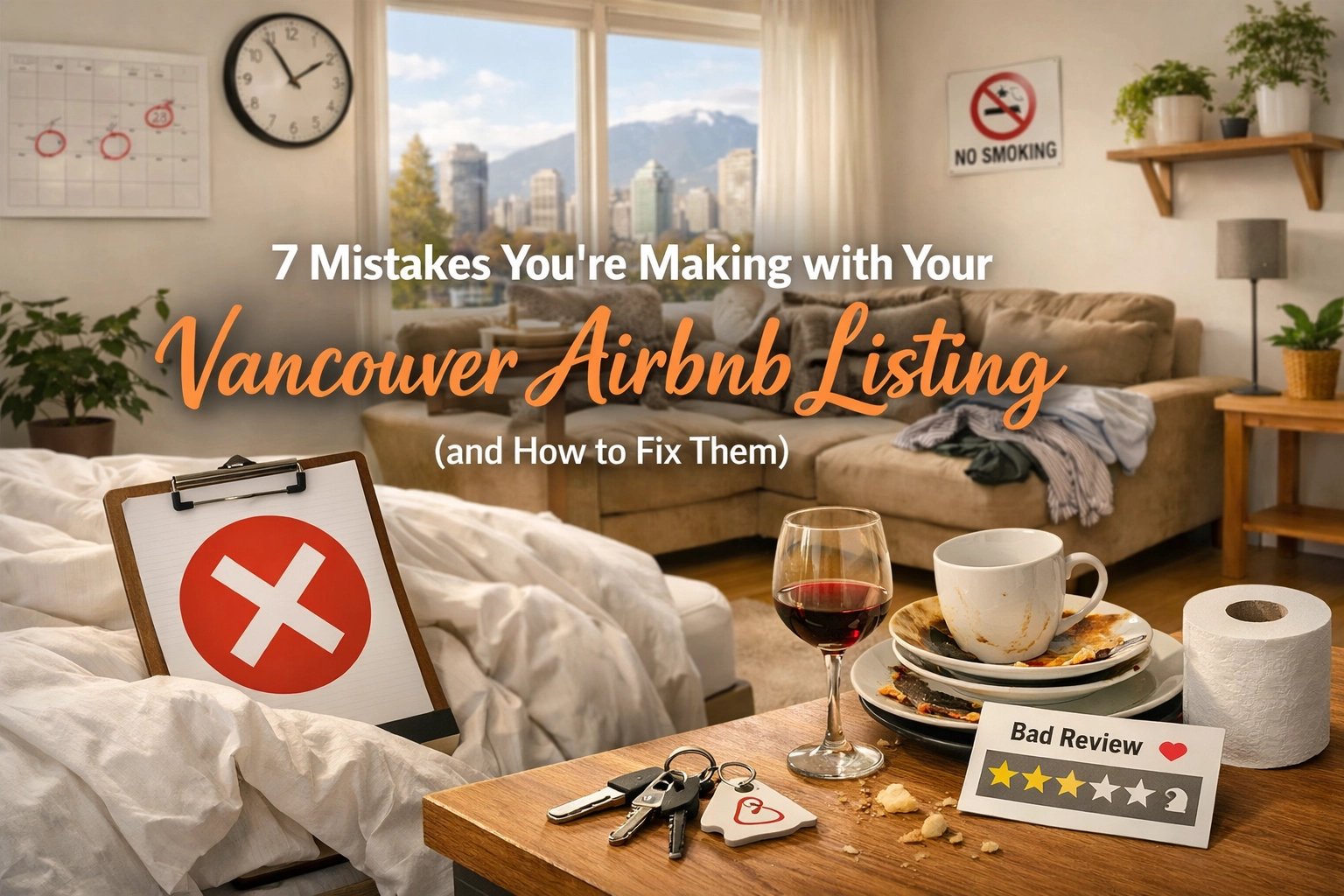 [HERO] 7 Mistakes You’re Making with Your Vancouver Airbnb Listing (and How to Fix Them)