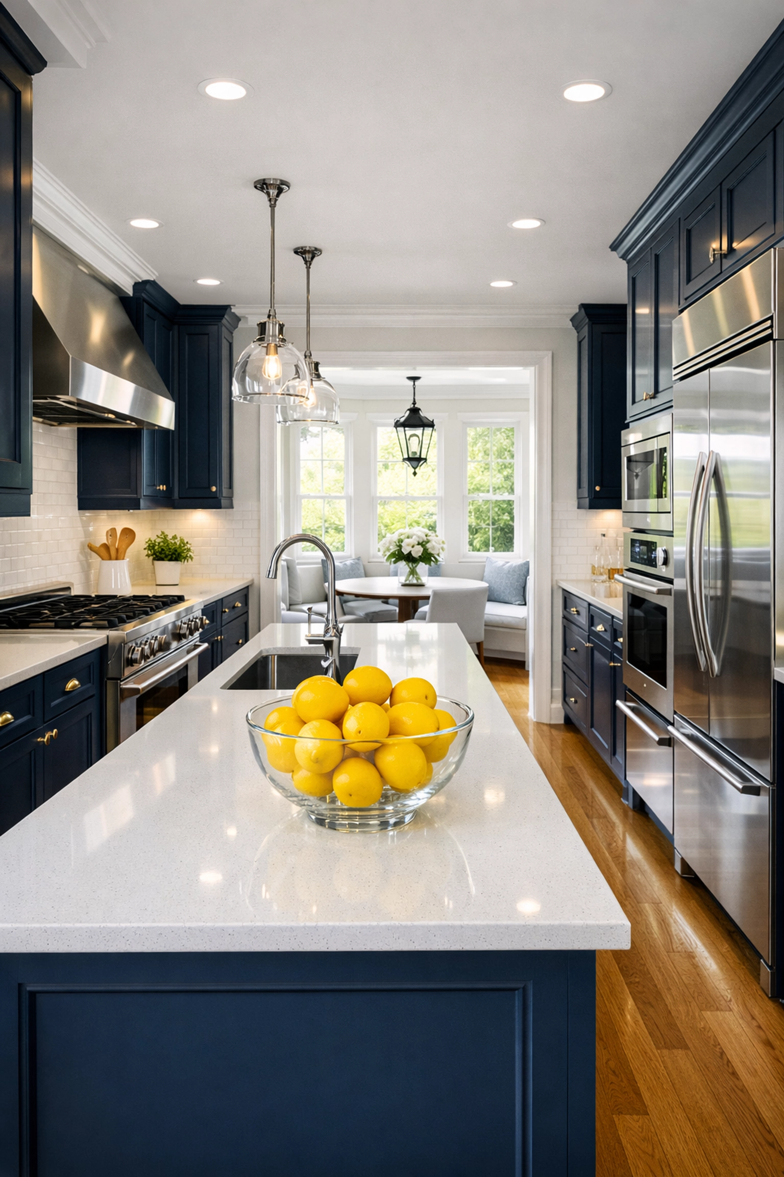 Spotless West Cambridge gourmet kitchen following a professional deep house cleaning Cambridge MA.