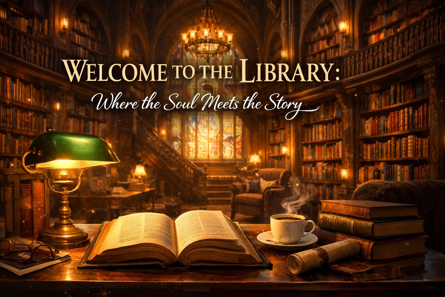 [HERO] Welcome to the Library: Where the Soul Meets the Story