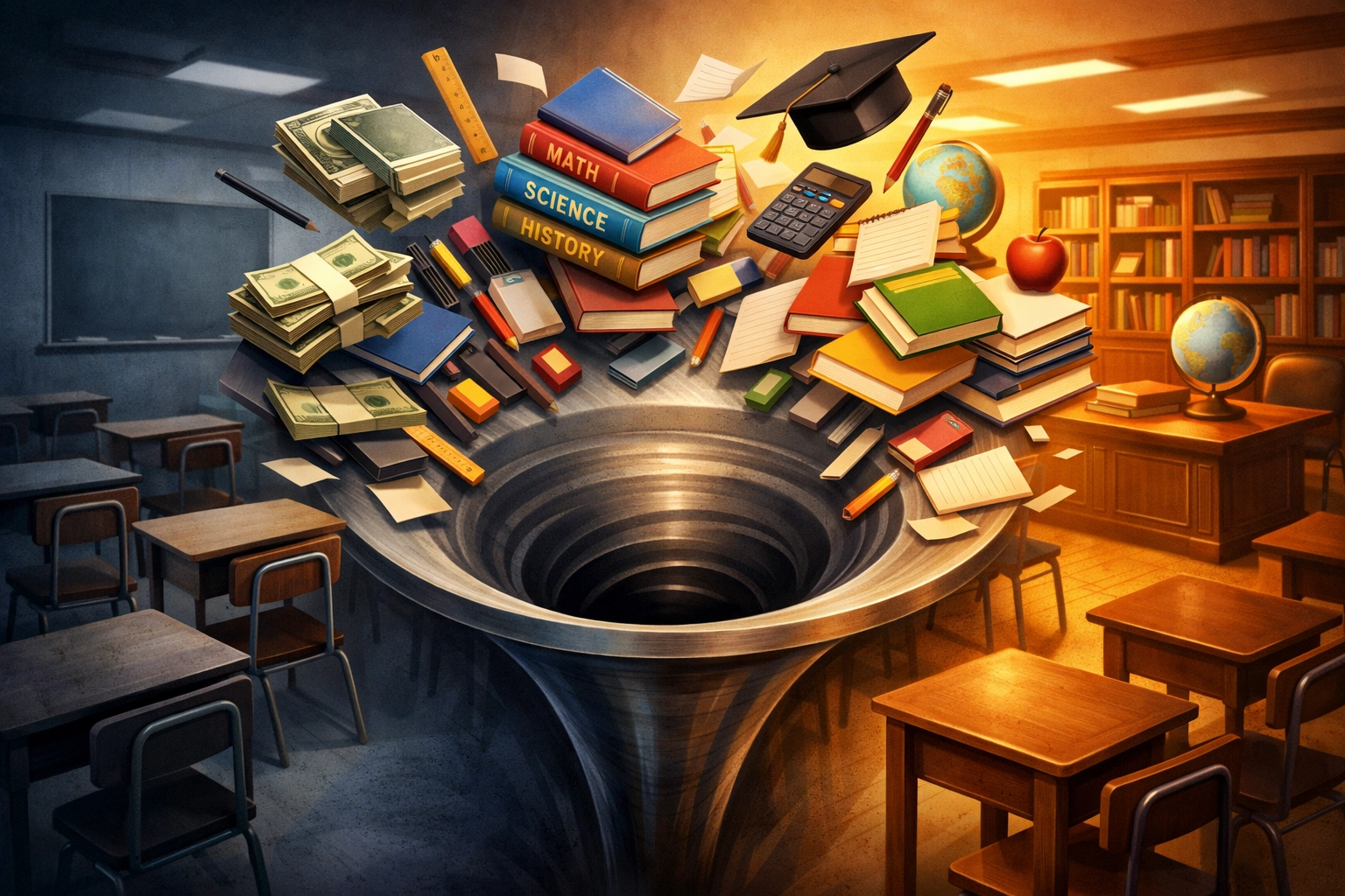 Public school resources draining to private schools through Arizona ESA voucher program