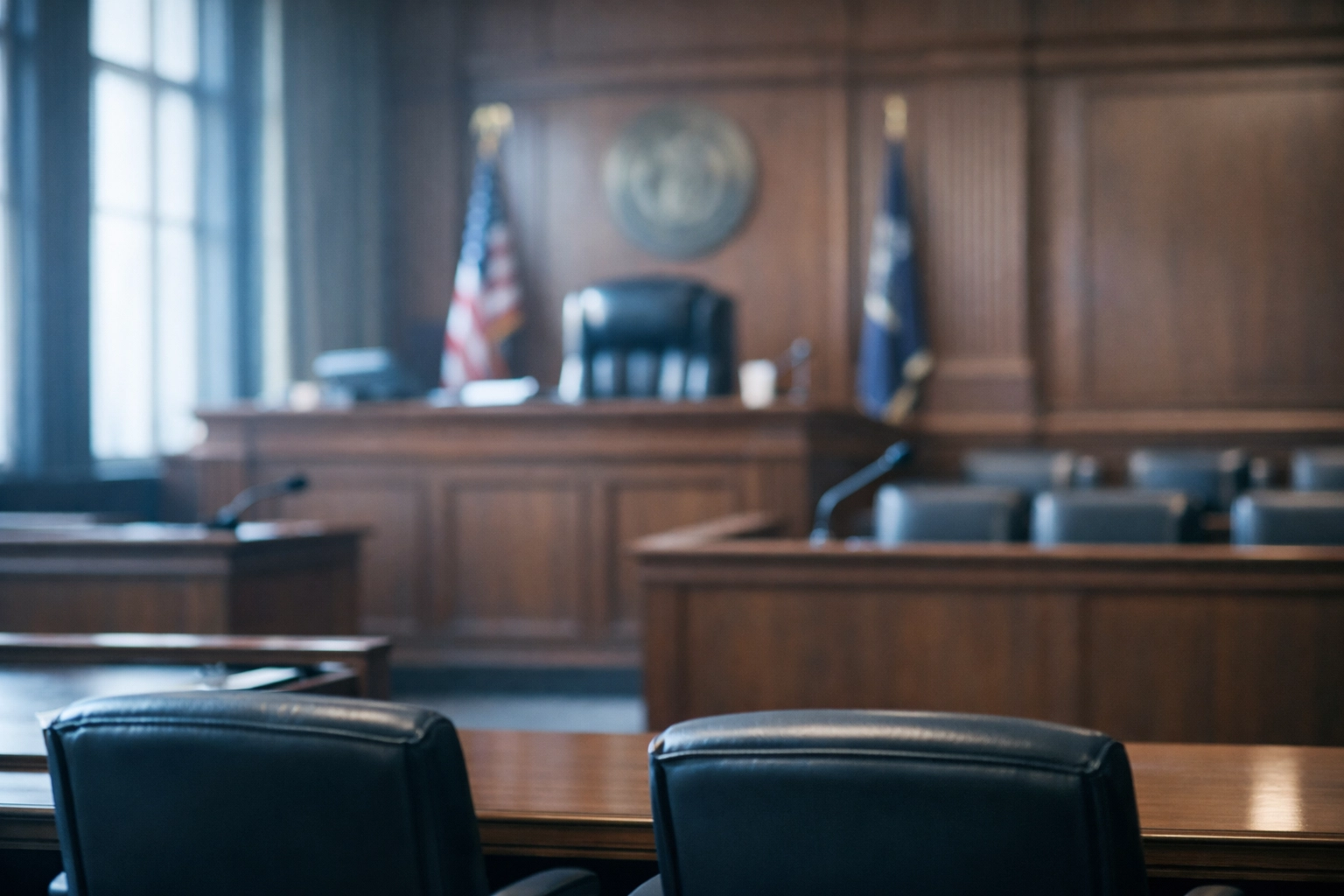 Virginia Beach courtroom where DUI cases are heard and defended