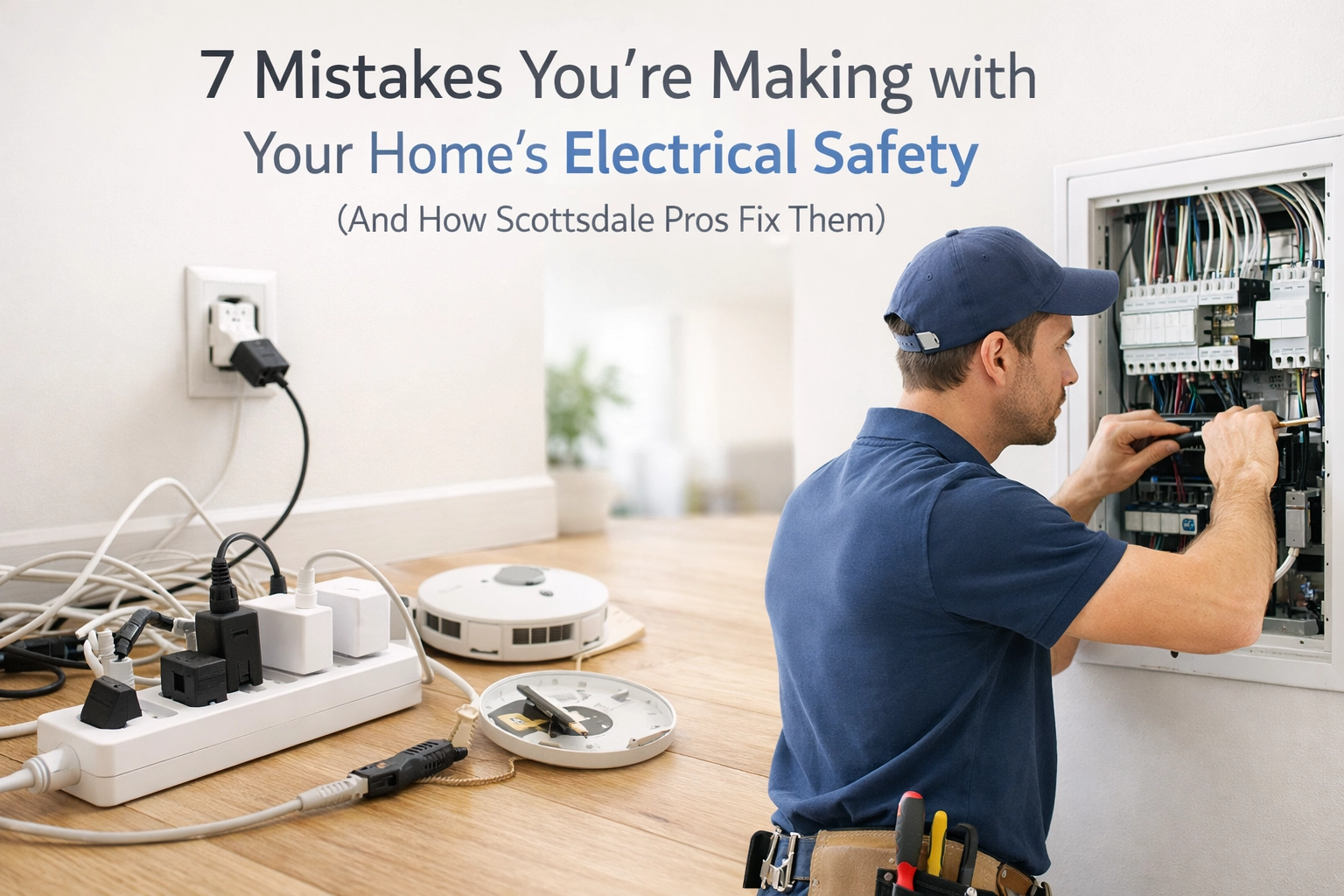 [HERO] 7 Mistakes You’re Making with Your Home’s Electrical Safety (And How Scottsdale Pros Fix Them)
