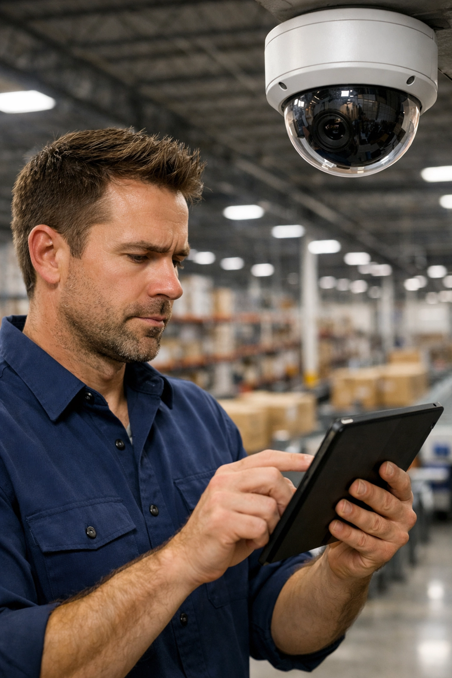 Expert CCTV installation and IT support for a warehouse in Georgetown KY.