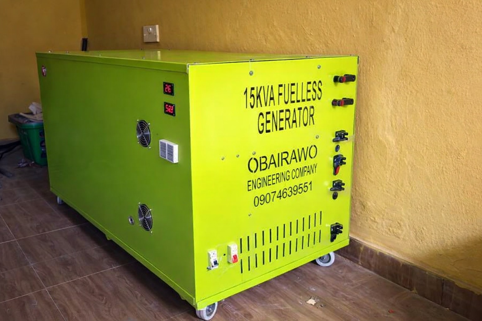 15kVA Fuelless Generator