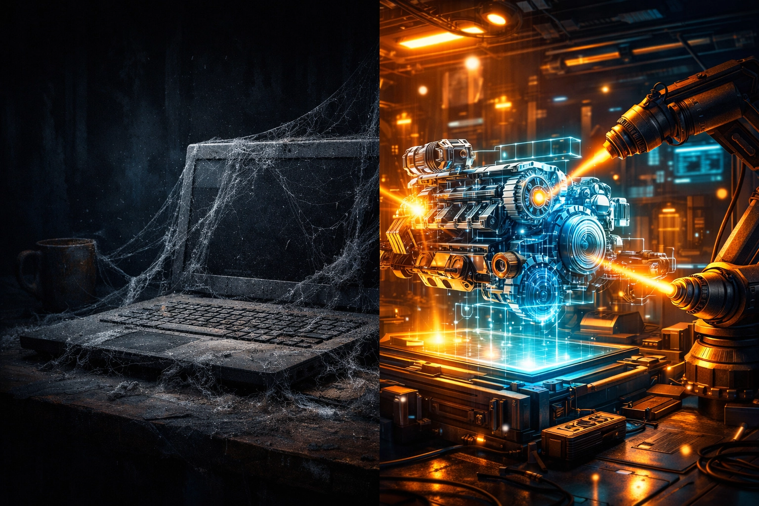 A transition from dusty, forgotten training courses to a high-energy SaaS support system implementation.