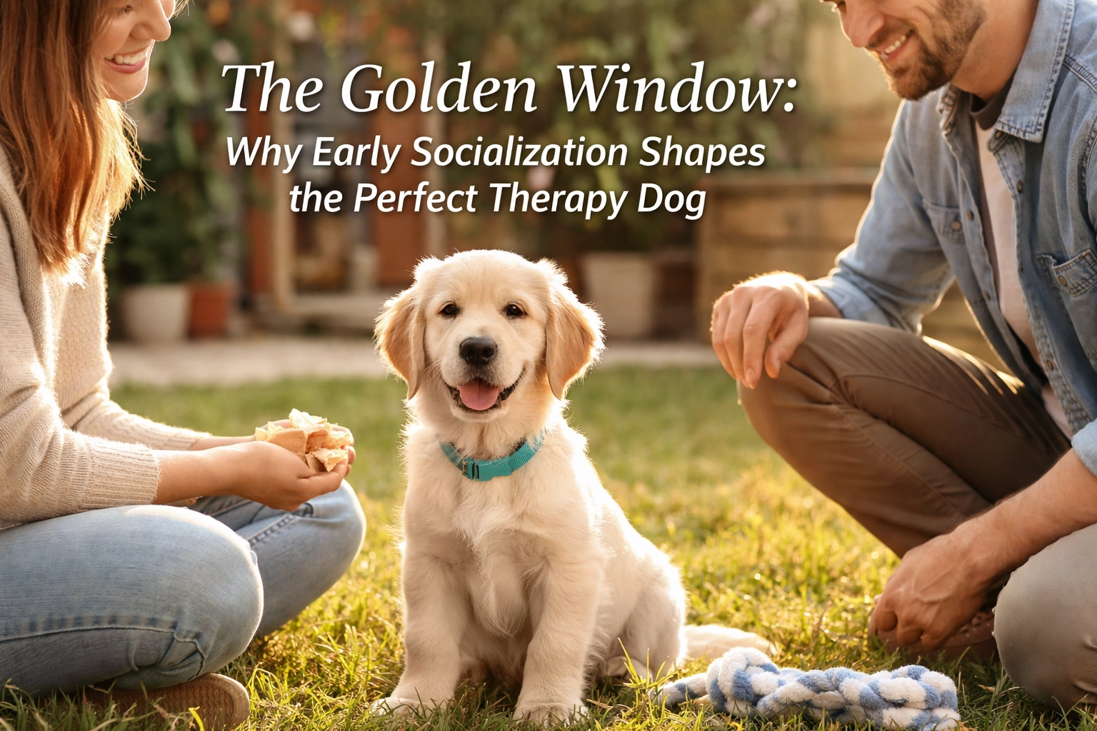 [HERO] The Golden Window: Why Early Socialization Shapes the Perfect Therapy Dog