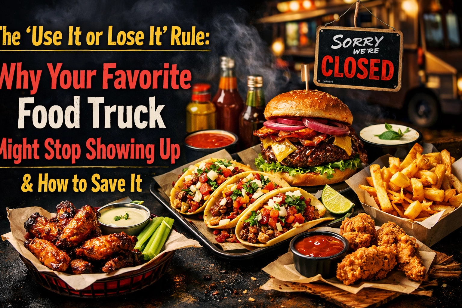 [HERO] The 'Use It or Lose It' Rule: Why Your Favorite Food Truck Might Stop Showing Up (and How to Save It)