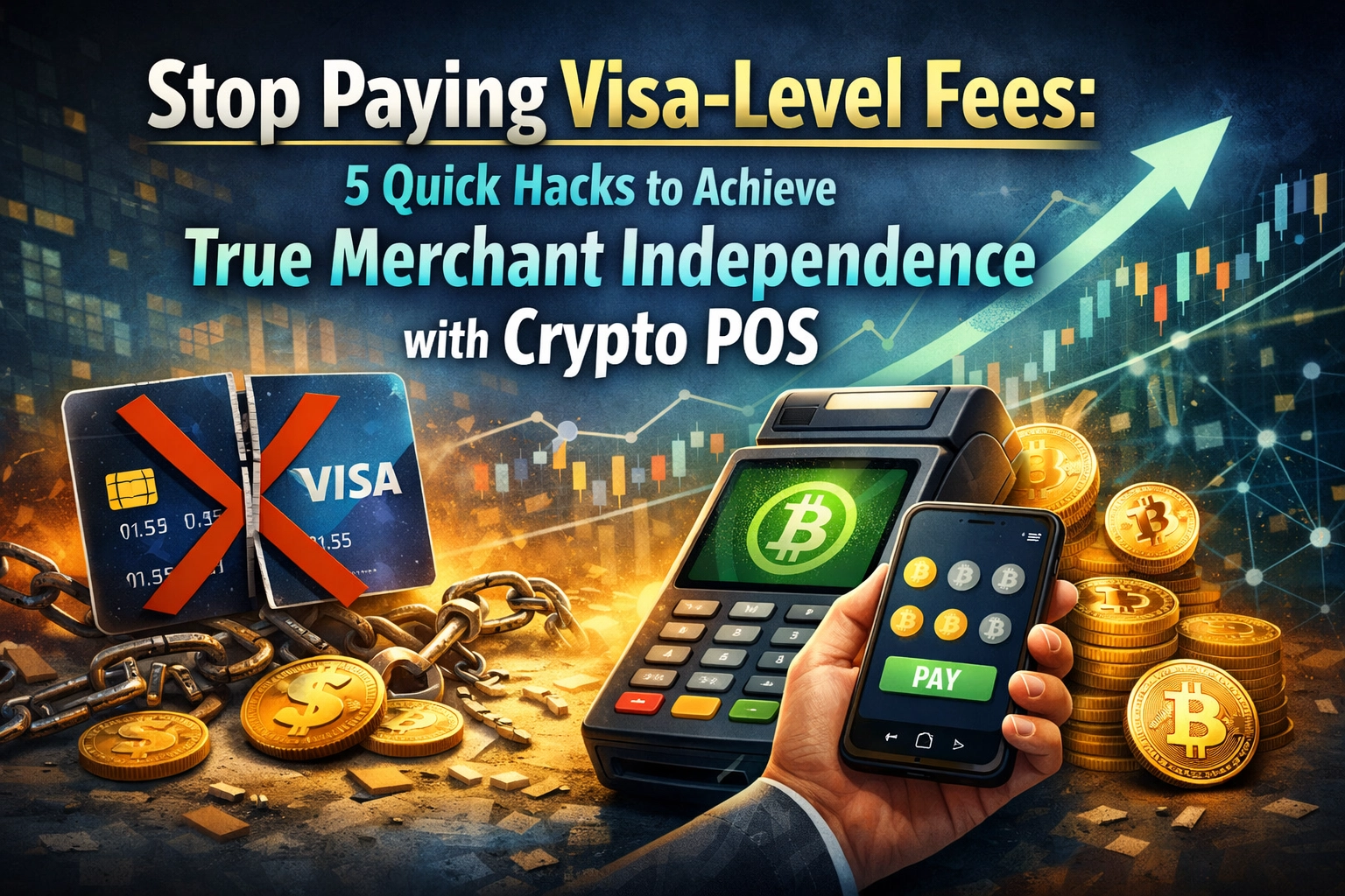[HERO] Stop Paying Visa-Level Fees: 5 Quick Hacks to Achieve True Merchant Independence with Crypto POS