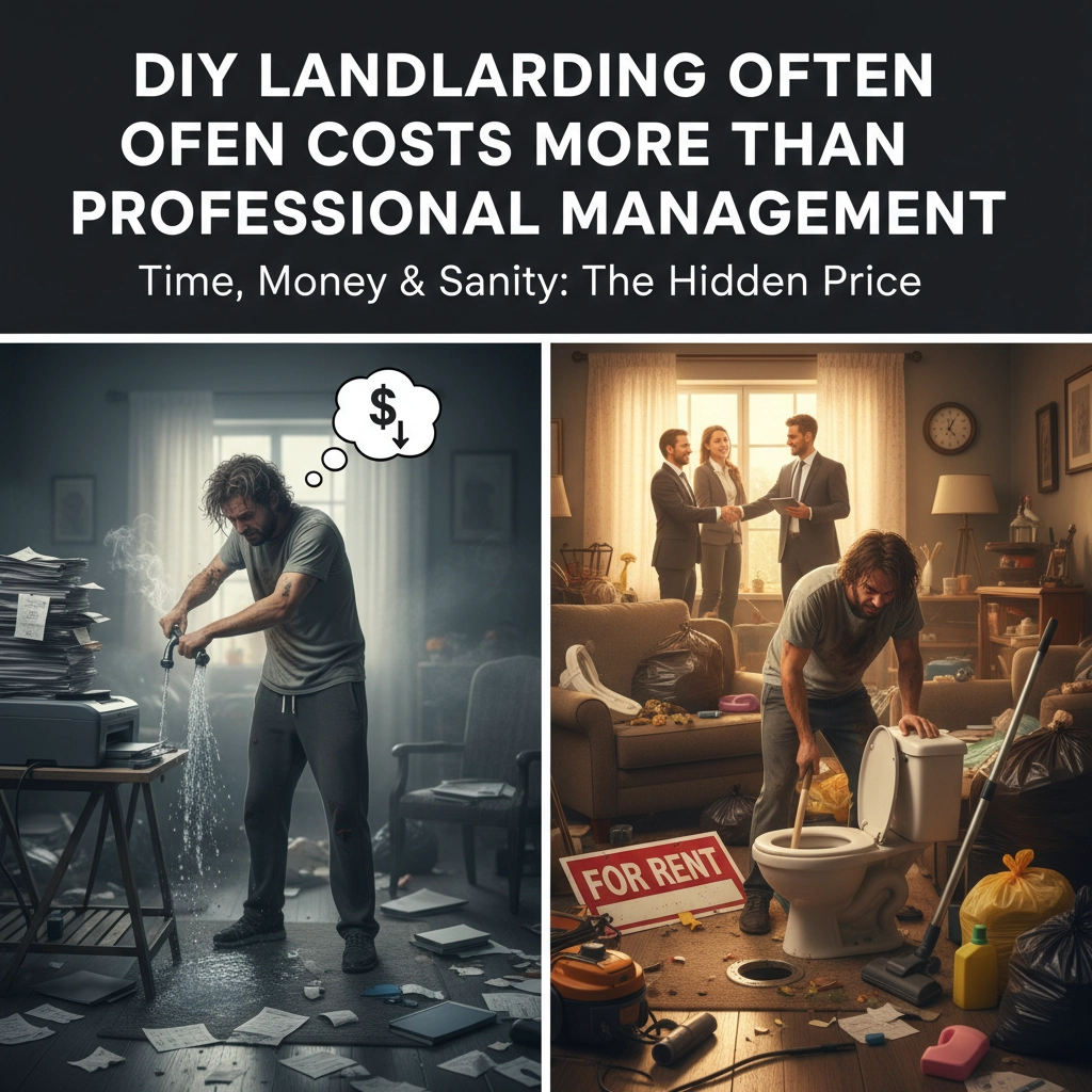 Why DIY Landlording” Often Costs More Than Professional Management