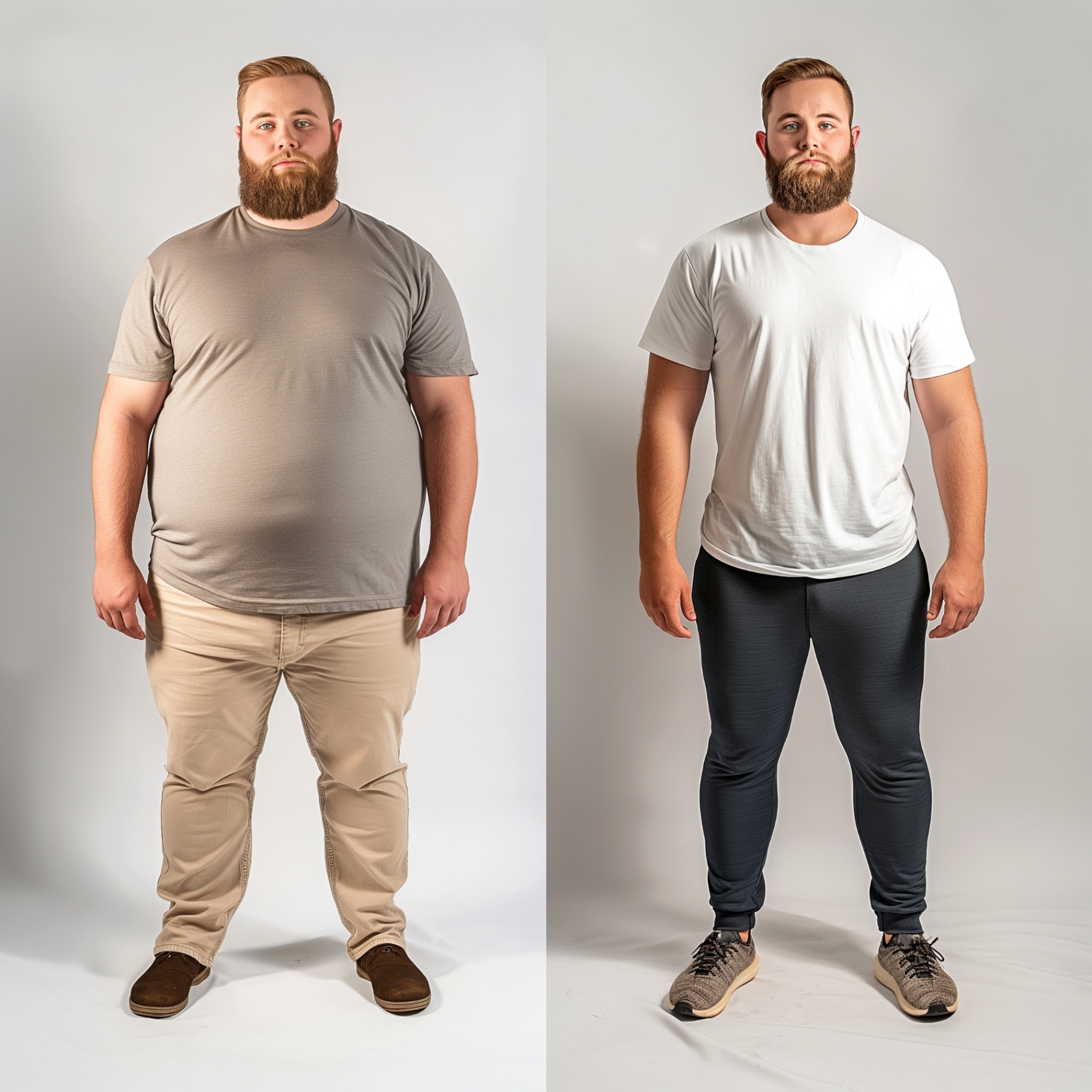 Weight Loss Transformation Photo