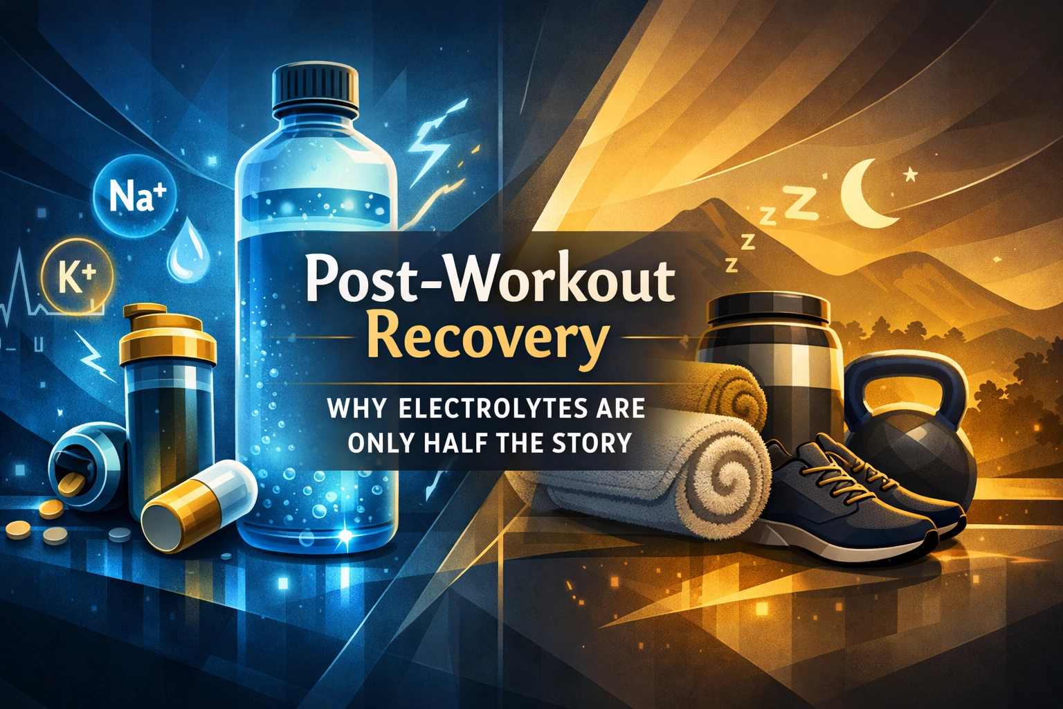 [HERO] Post-Workout Recovery: Why Electrolytes are Only Half the Story