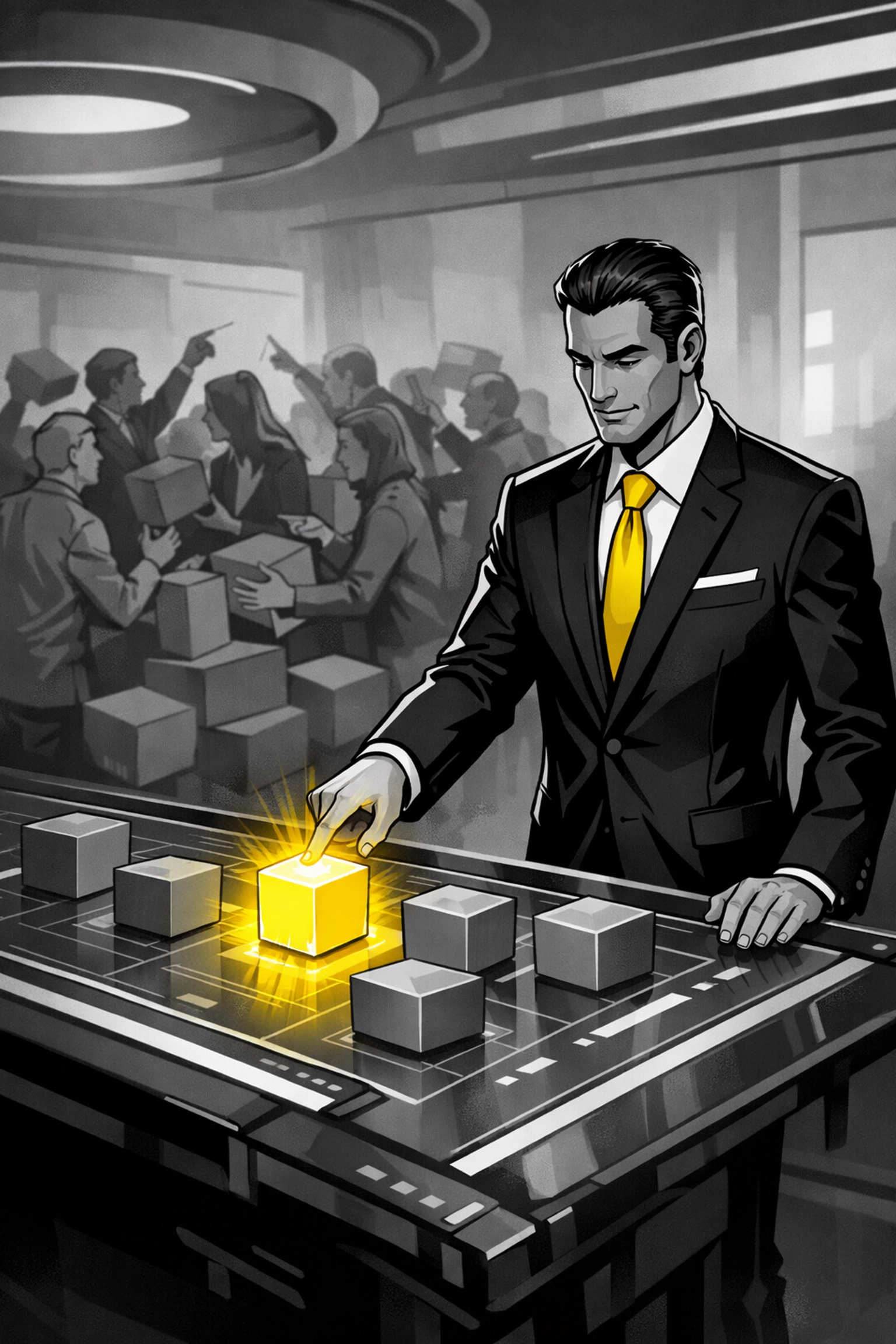 CEO prioritizing strategic amazon brand management and listing optimization over generic product competition.