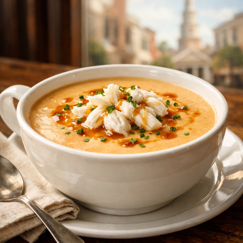 Charleston she-crab soup, President Taft's favorite Lowcountry dish