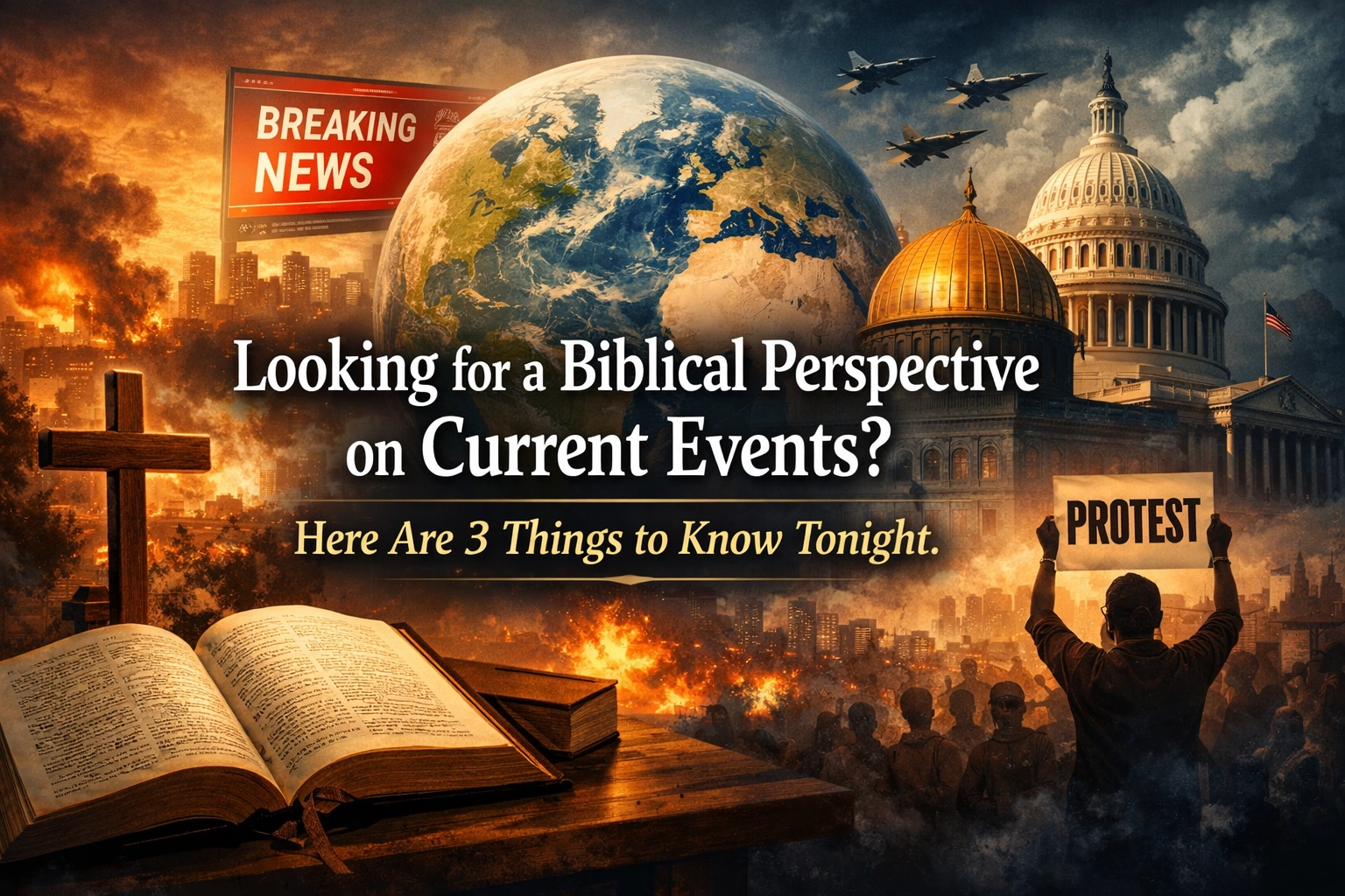 [HERO] Looking for a Biblical Perspective on Current Events? Here Are 3 Things to Know Tonight