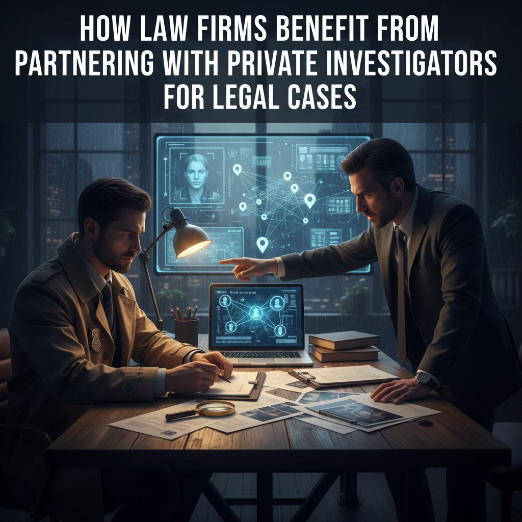 How Law Firms Benefit from Partnering with Private Investigators for Legal Cases