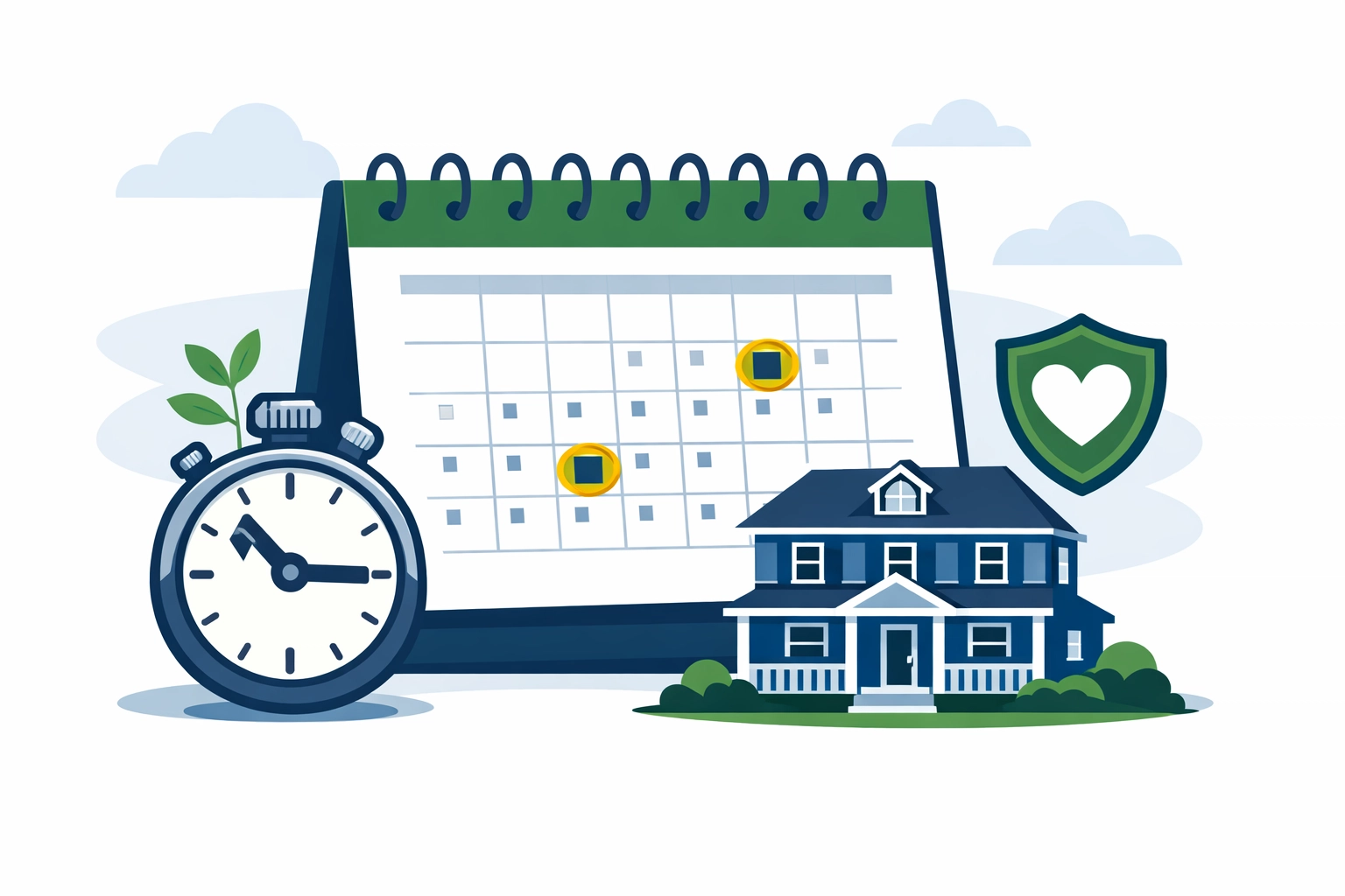 New Haven property and a calendar highlighting important tax relief deadlines for local taxpayers.