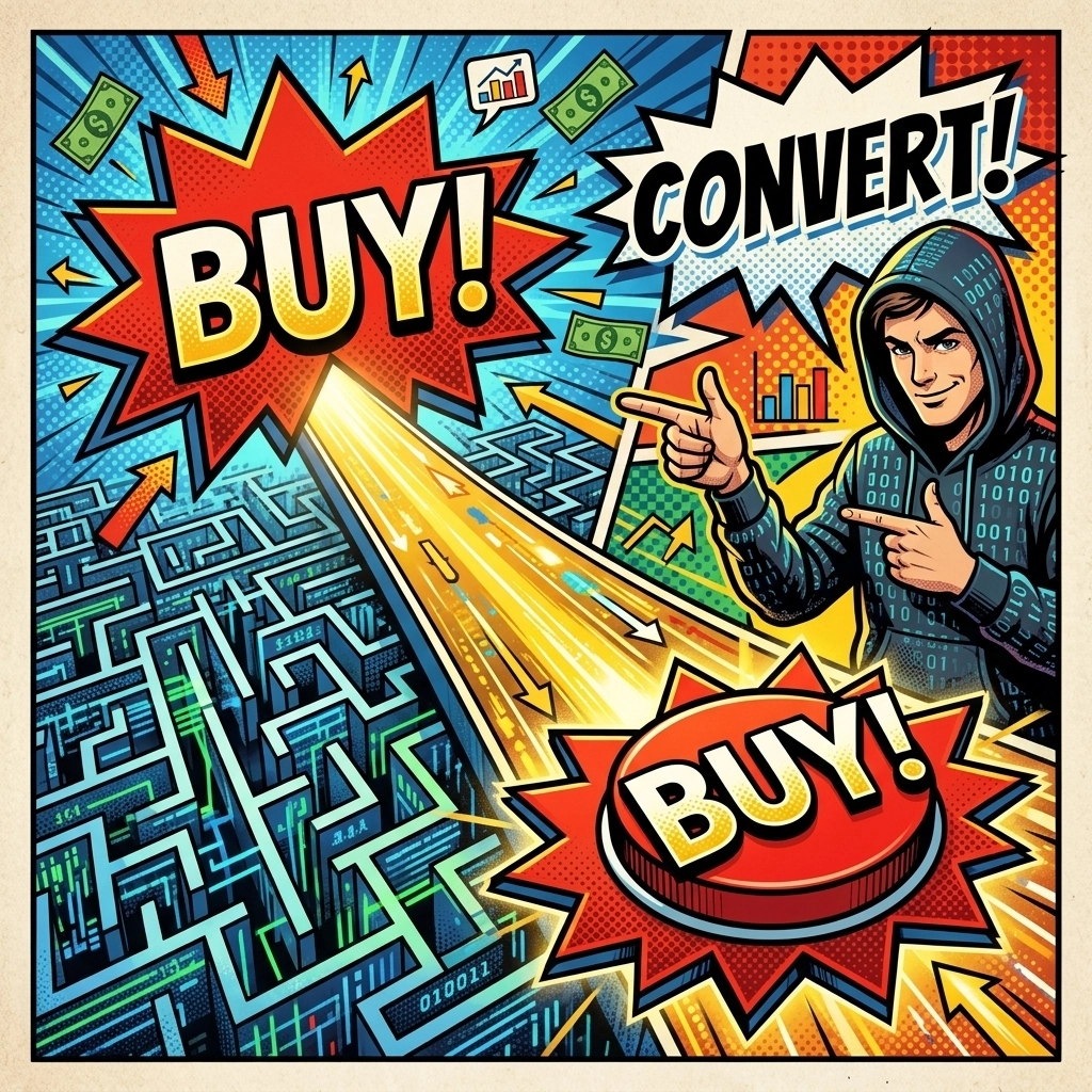UX maze to conversion