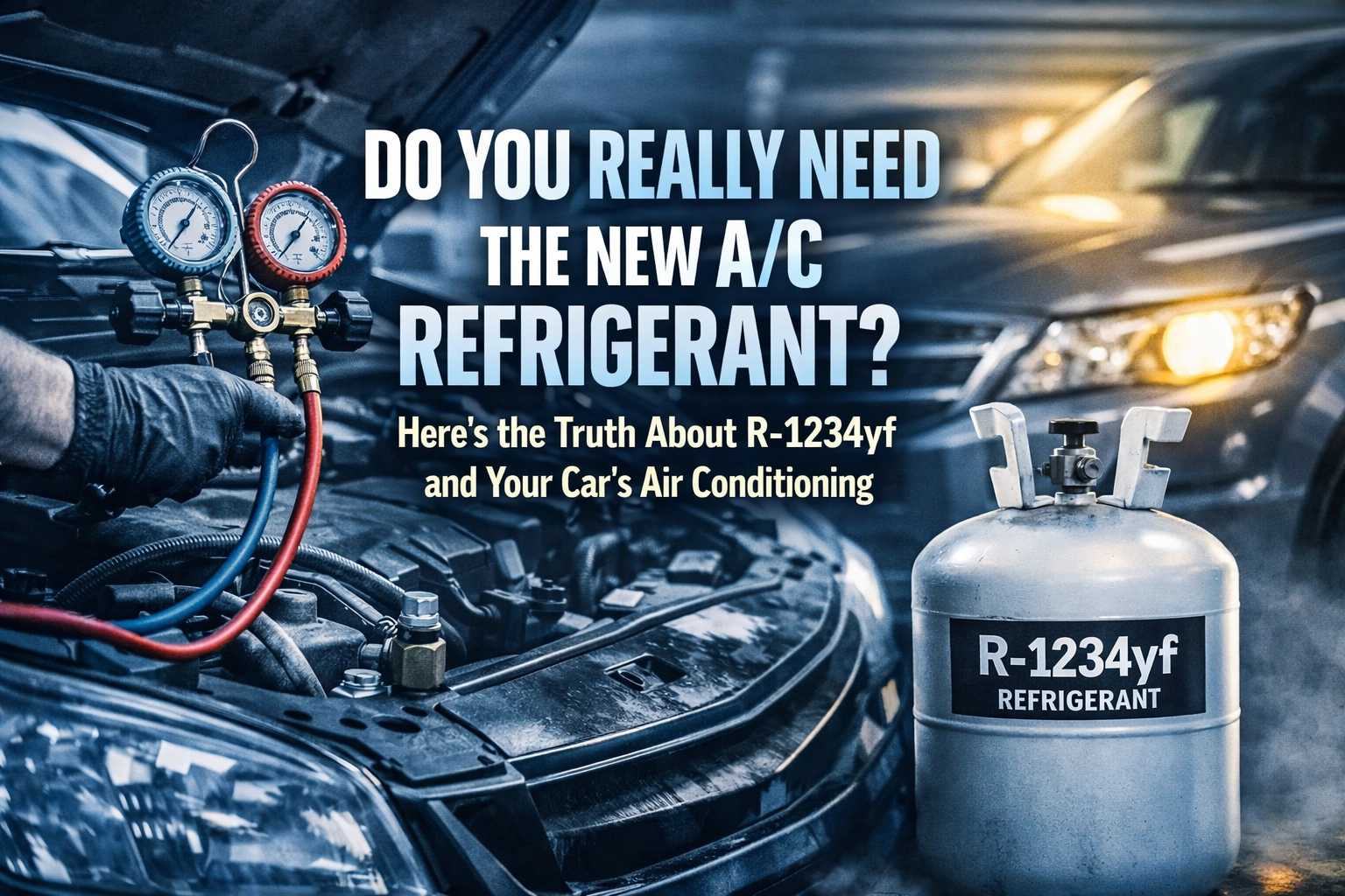 [HERO] Do You Really Need the New A/C Refrigerant? Here’s the Truth About R-1234yf and Your Car’s Air Conditioning