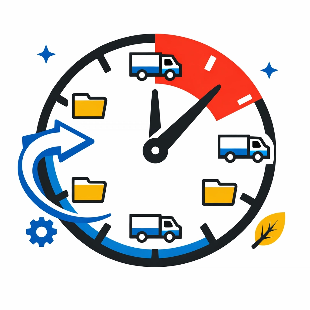 A clock and arrow icon illustrating the 3-day ADR refresher course renewal cycle.