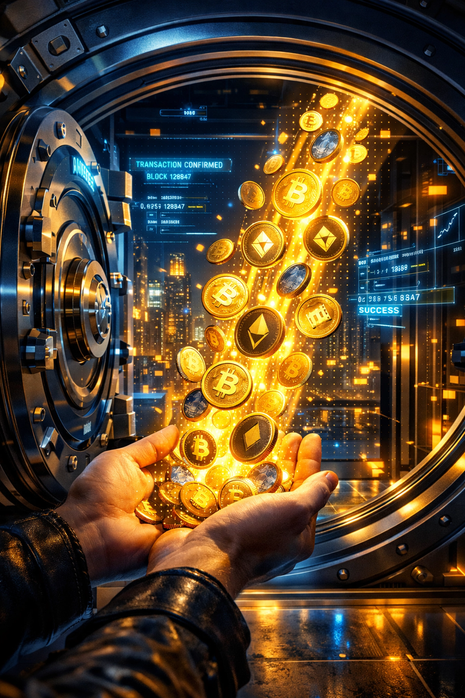 Merchant gaining direct access to cryptocurrency funds through self-custody Web3 payment solutions