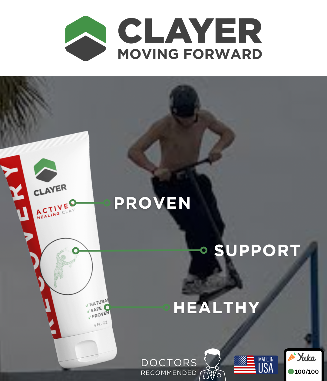 Clayer Active Healing Clay