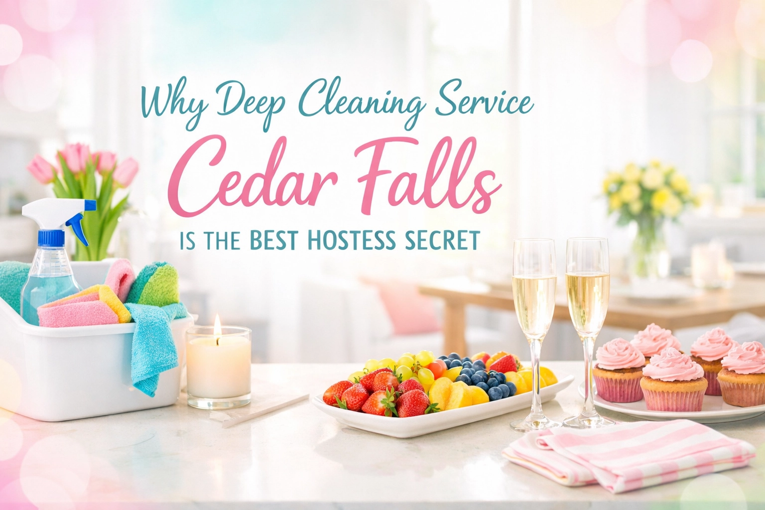 [HERO] Why Deep Cleaning Service Cedar Falls is the Best Hostess Secret