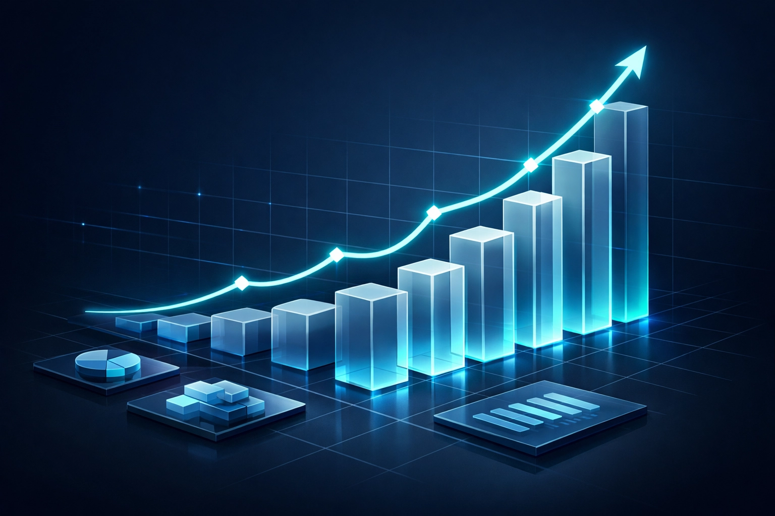 Professional data visualization showing upward trends in EMS recruitment and hiring efficiency.