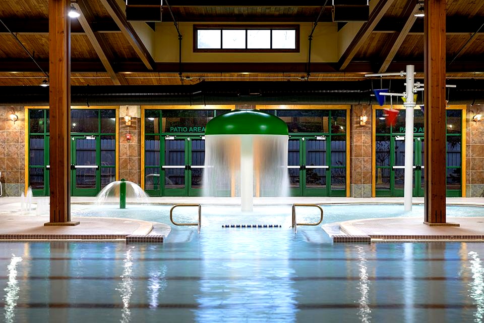 Indoor pool at Lake Naomi Community Center