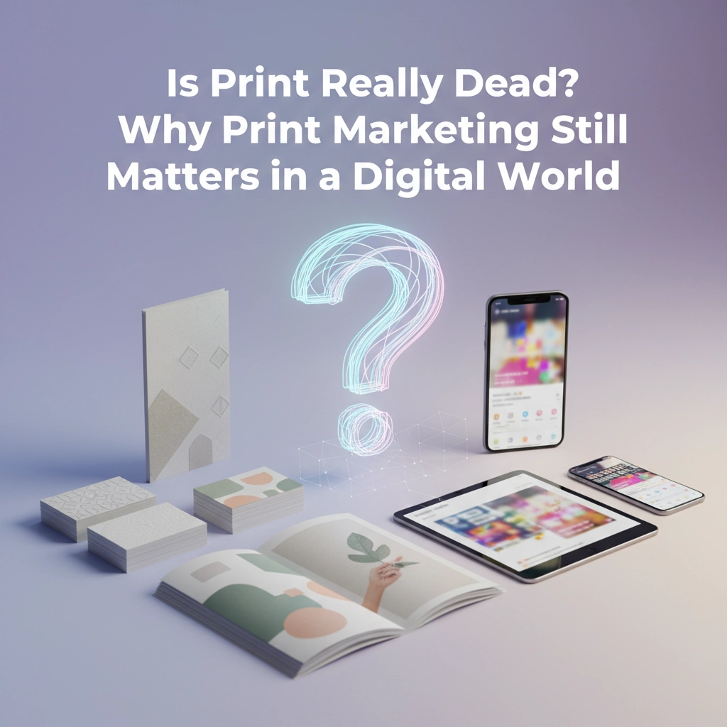 Is Print Really Dead? Why Print Marketing Still Matters in a Digital World
