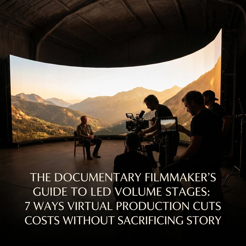 The Documentary Filmmakers Guide to LED Volume Stages: 7 Ways Virtual Production Cuts Costs Without Sacrificing Story