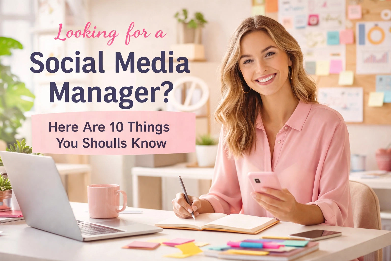 Looking for a Social Media Manager? Here Are 10 Things You Should Know