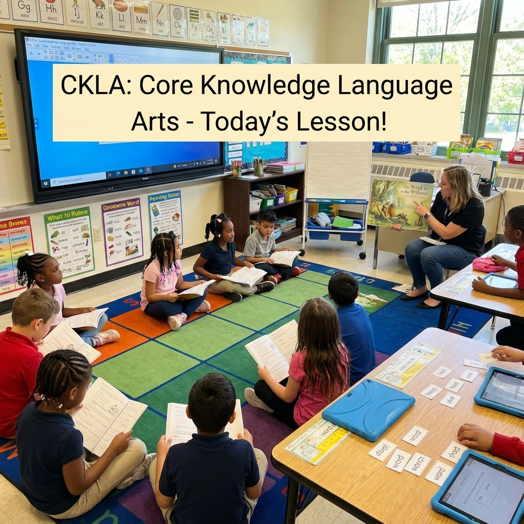 What a CKLA Lesson Looks Like in Our Classrooms