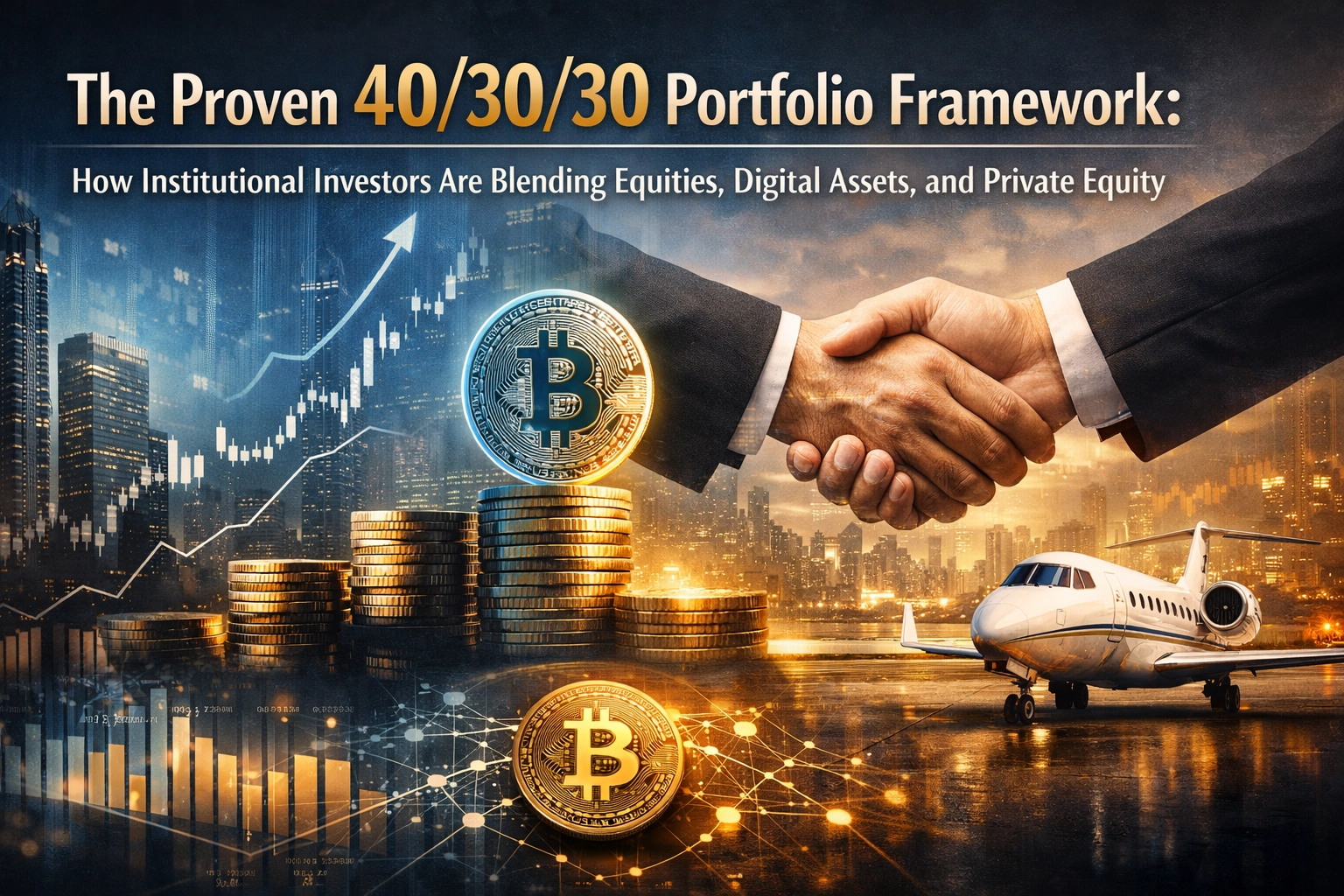 [HERO] The Proven 40/30/30 Portfolio Framework: How Institutional Investors Are Blending Equities, Digital Assets, and Private Equity