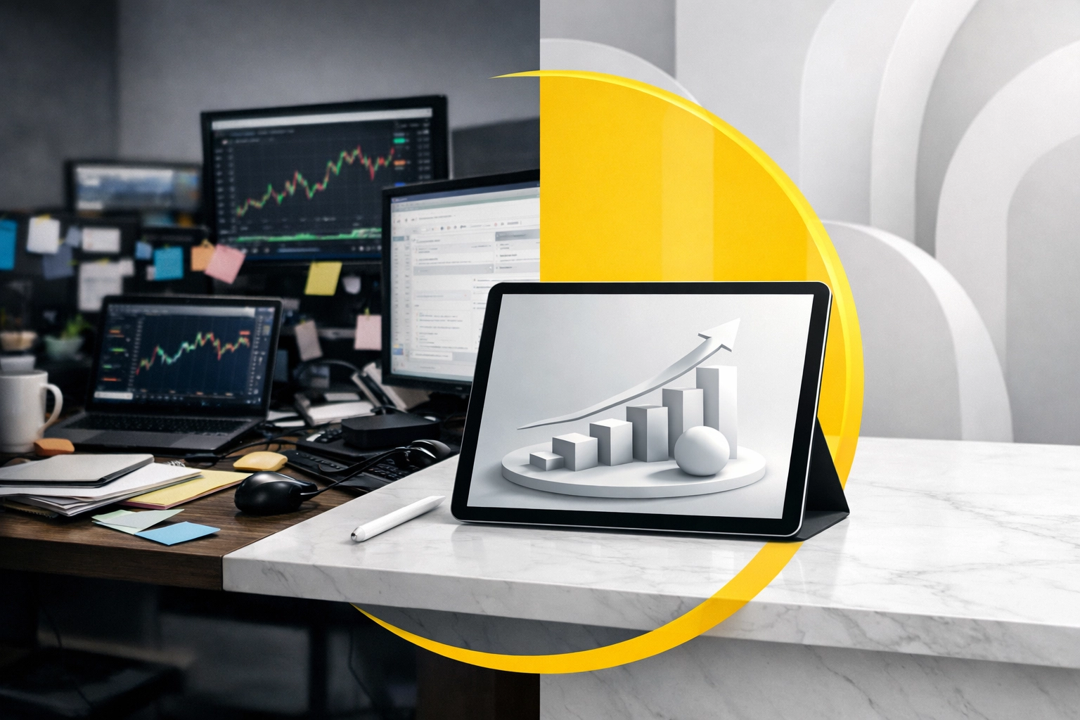Scaling a business using Amazon account management services and a professional data dashboard for growth.