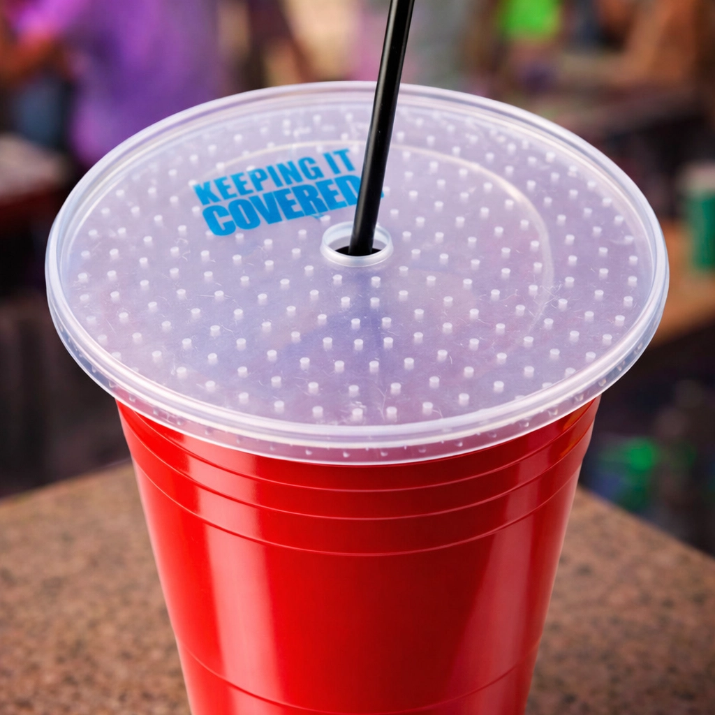 Keeping It Covered Lid on Beverage