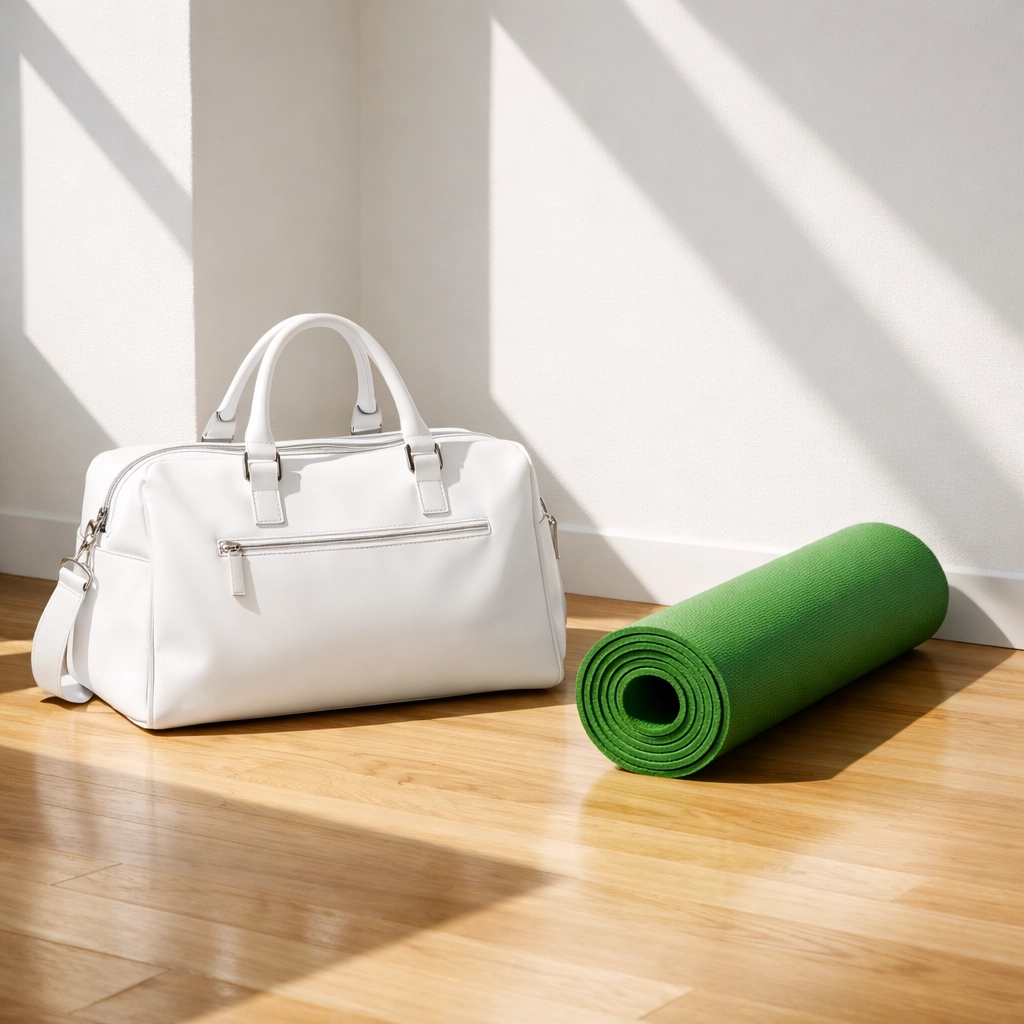 Branded gym merchandise and gear highlighting revenue growth through mobile app creation.