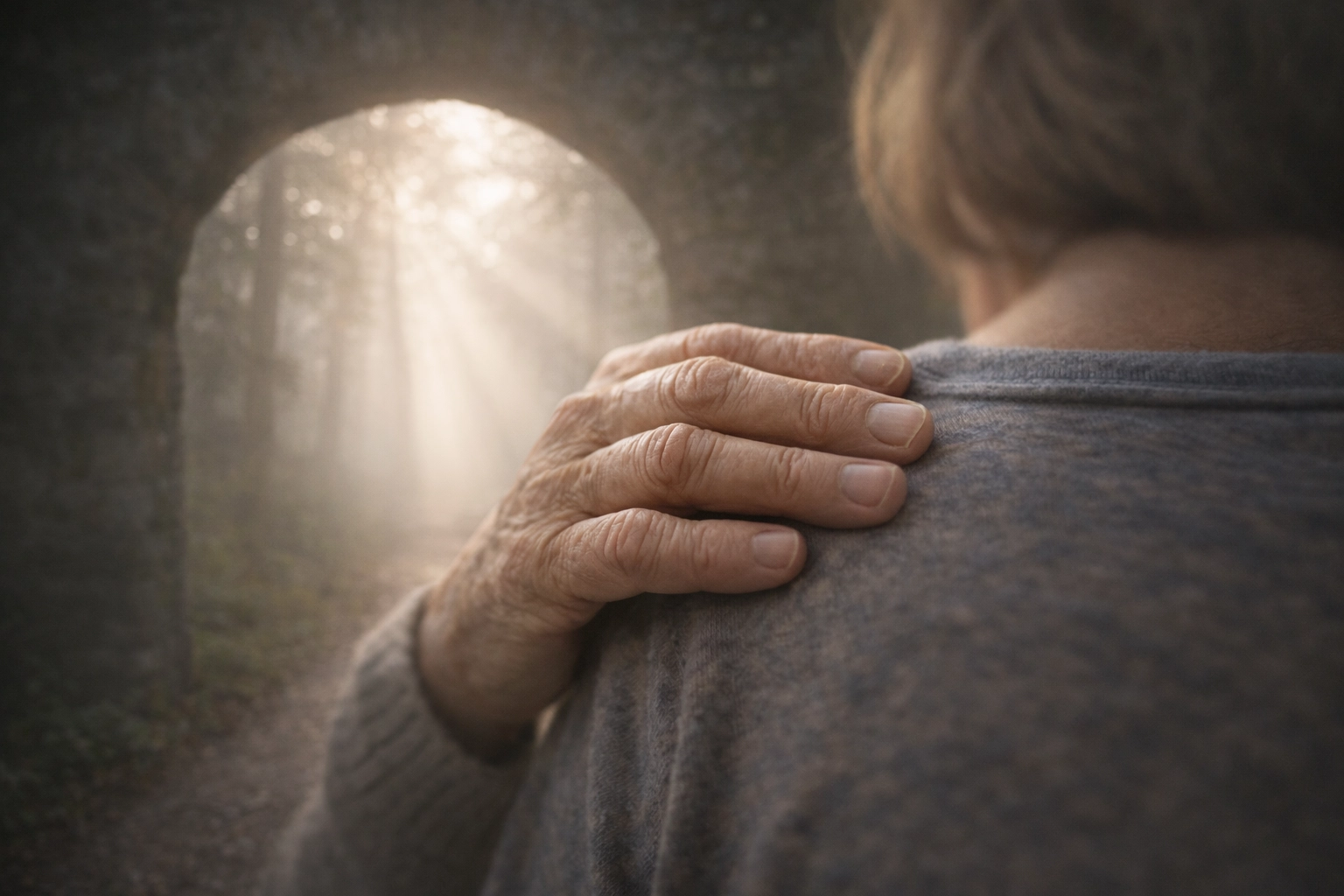 Thin place—light at the threshold