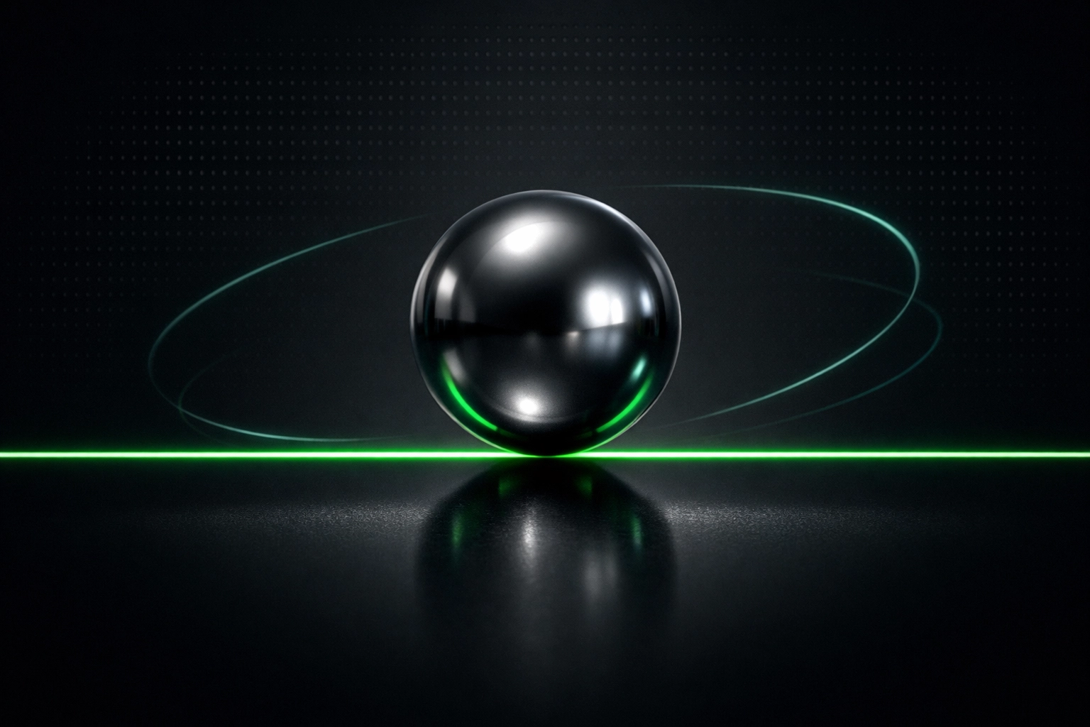 A sphere balanced on a green line representing the equilibrium of betting probability and xG estimation.