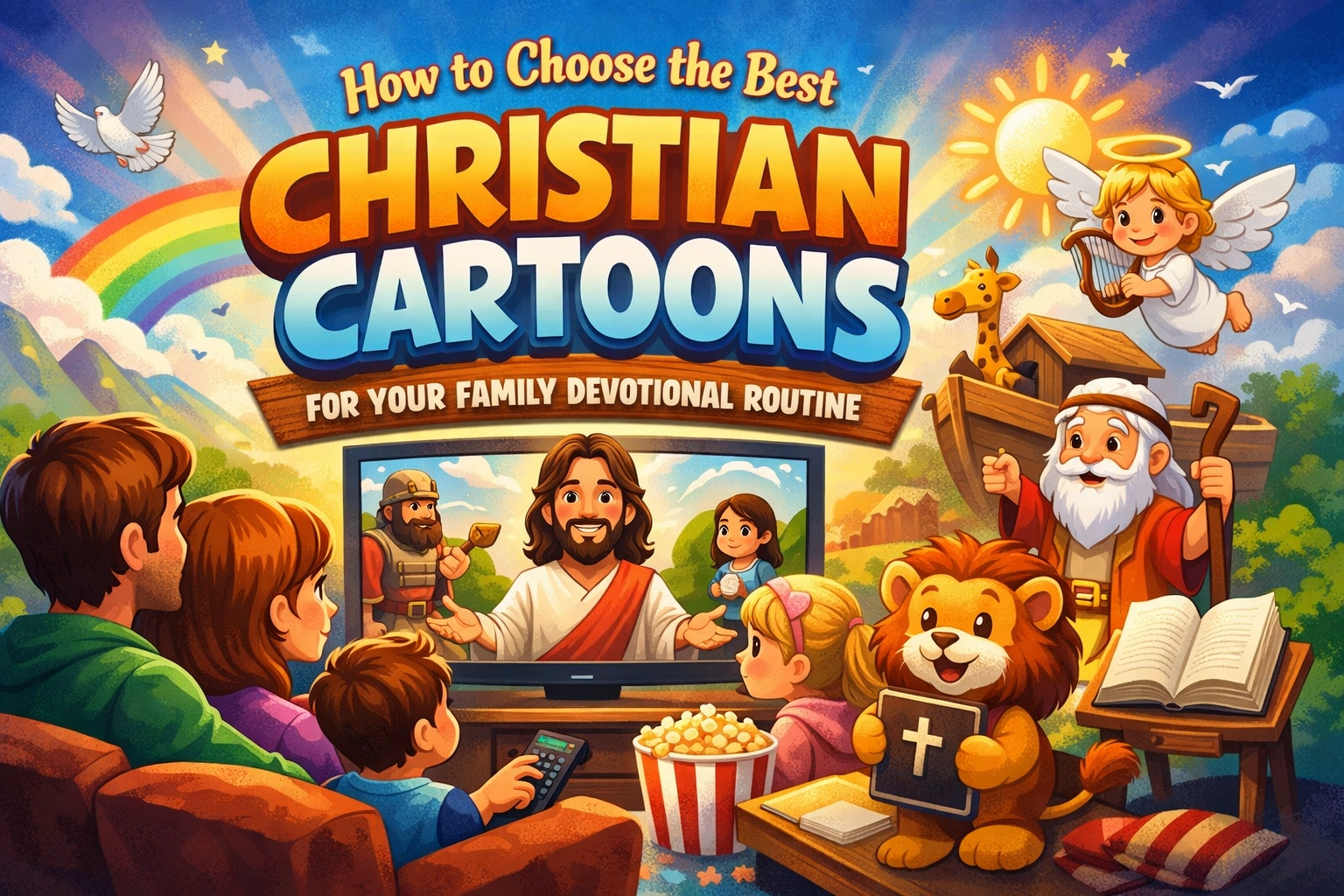 [HERO] How to Choose the Best Christian Cartoons for Your Family Devotional Routine