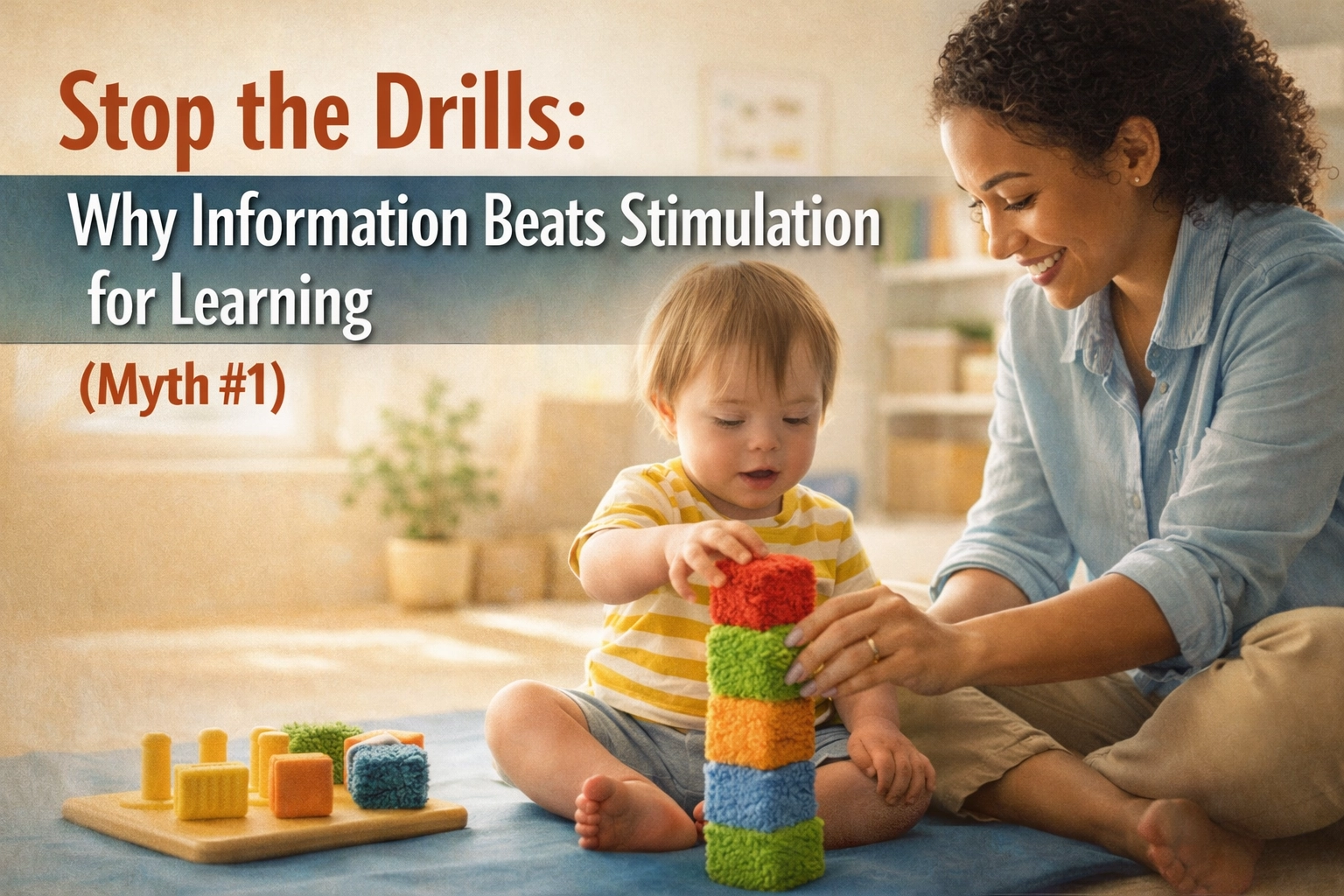[HERO] Stop the Drills: Why Information Beats Stimulation for Learning (Myth #1)