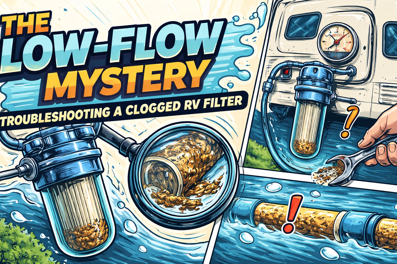 [HERO] The Low-Flow Mystery: Troubleshooting a Clogged RV Filter