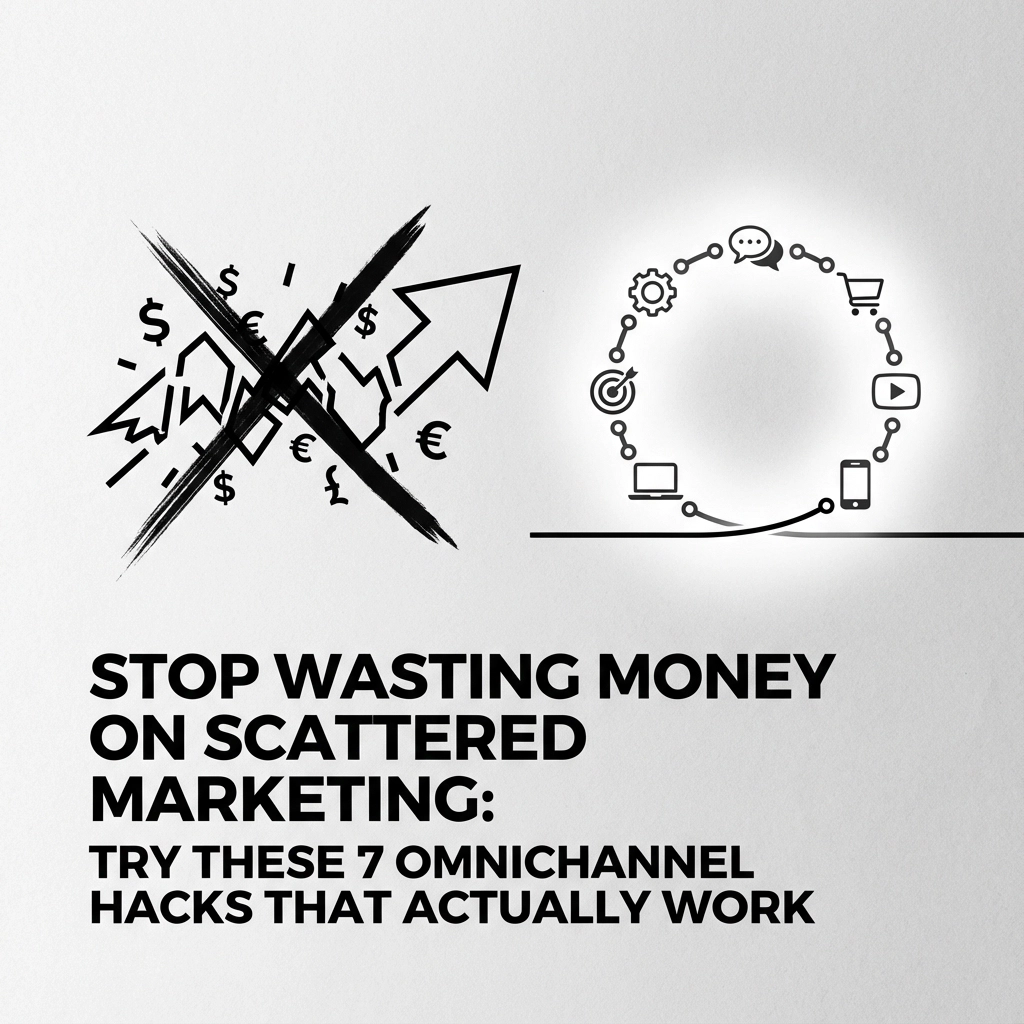 Stop Wasting Money on Scattered Marketing: Try These 7 Omnichannel Hacks That Actually Work