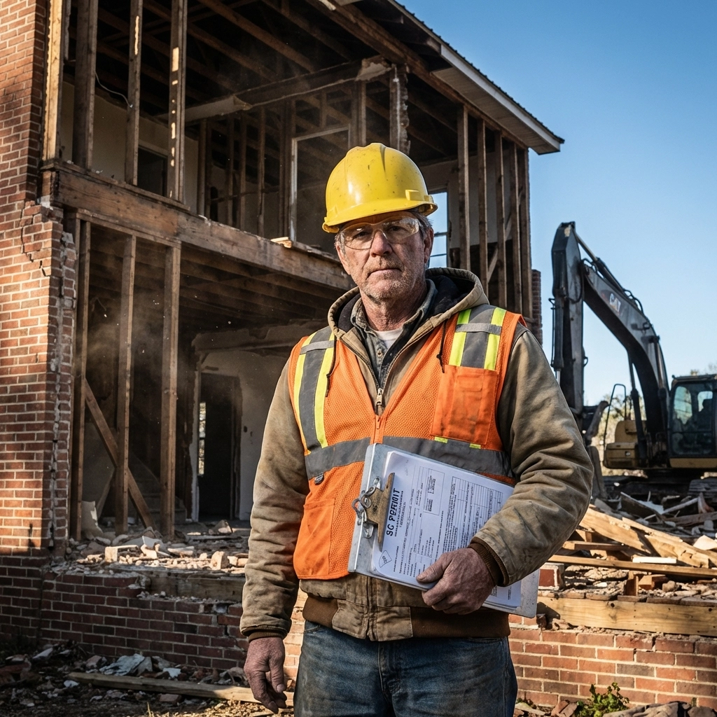 what is a demolition permit sc