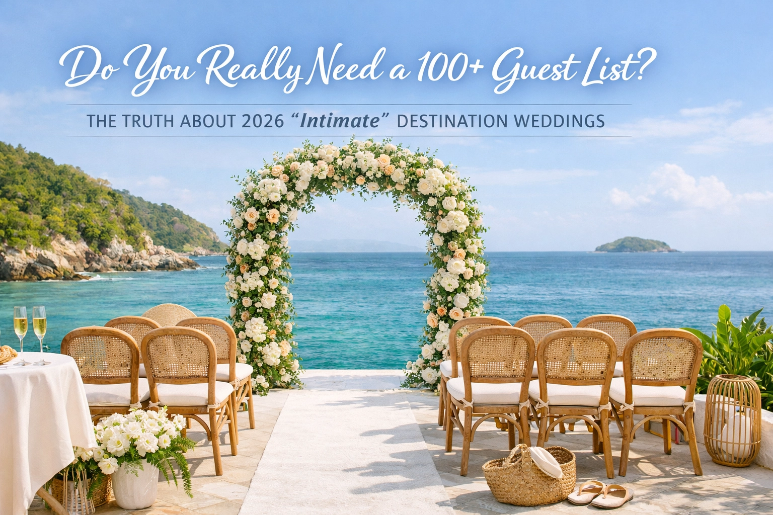 [HERO] Do You Really Need a 100+ Guest List? The Truth About 2026 “Intimate” Destination Weddings