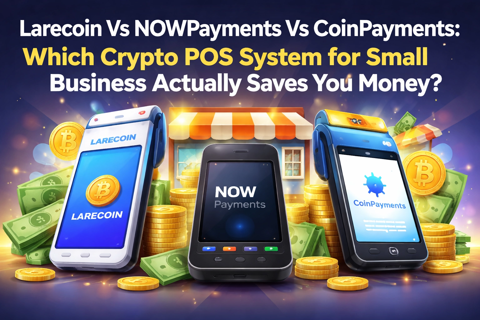 [HERO] Larecoin Vs NOWPayments Vs CoinPayments: Which Crypto POS System for Small Business Actually Saves You Money?